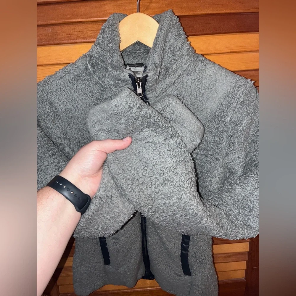 Patagonia Women’s Los Lobos Full-Zip Fleece Jacket Gray - size small - Picture 6 of 12